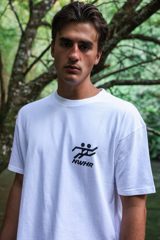 T-shirt oversize Nowhere to Go in cotone organico