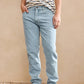 Jeans Cooper semi-slim sbiancati da uomo