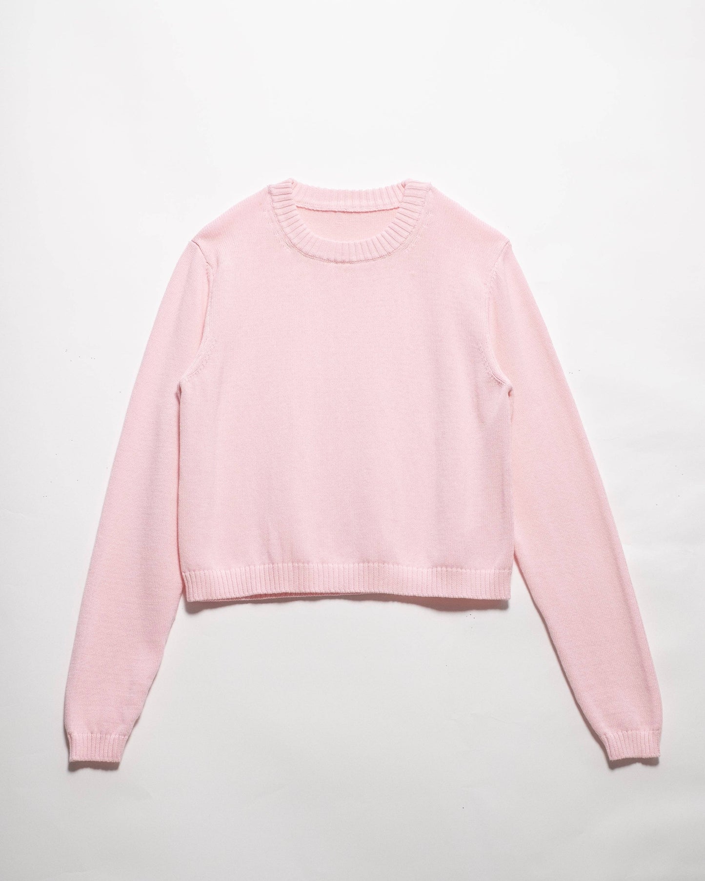 Maglione girocollo in cotone fine