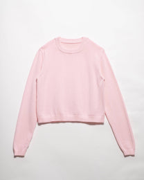 Maglione girocollo in cotone fine