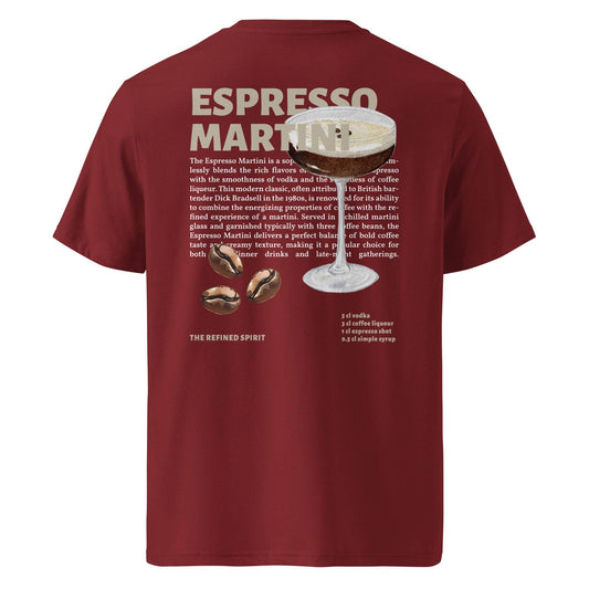T-shirt unisex in cotone biologico Espresso Martini