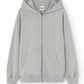 Felpa oversize con zip El Ojo in cotone biologico