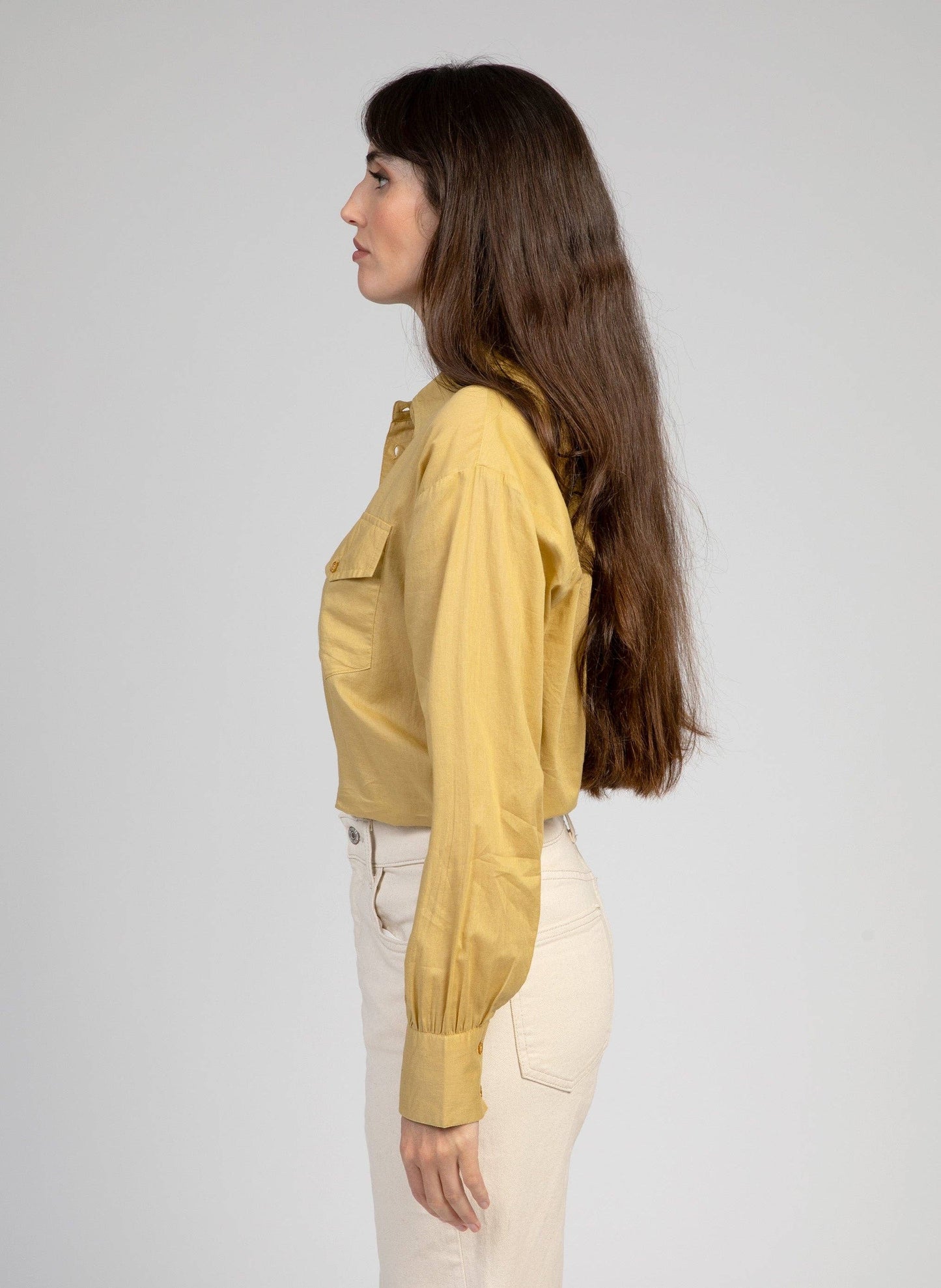 Camicia Soumaya in popeline di cotone