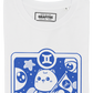 T-shirt grafica Pesci in cotone biologico