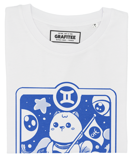 T-shirt grafica Pesci in cotone biologico