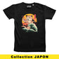 T-shirt Neko Sushi con stampa manga giapponese