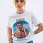 T-shirt in cotone biologico con stampa vintage "Back In The Days"