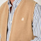 Gilet in lana Gaby color grano