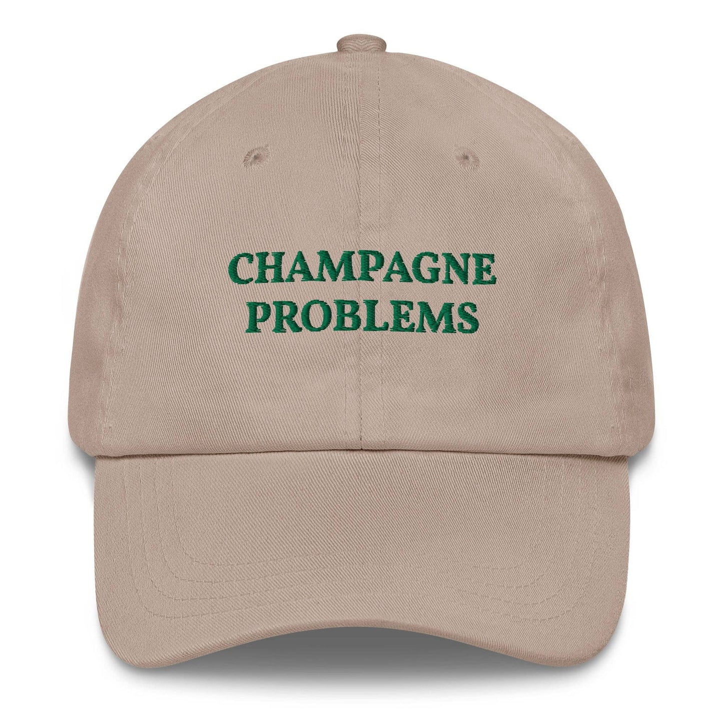 Cappellino da baseball ricamato Champagne Problems