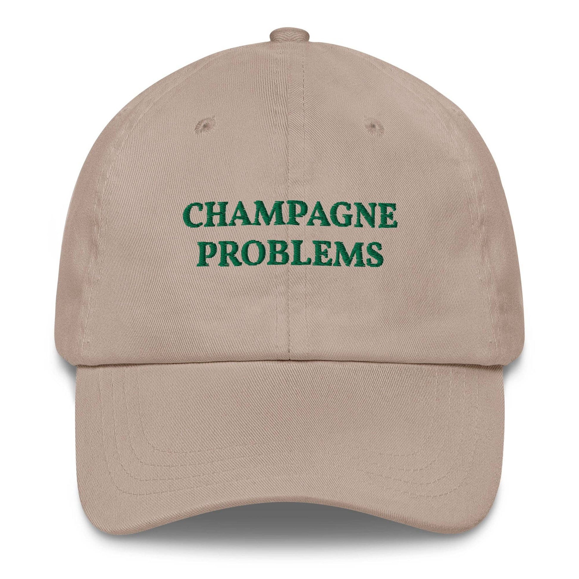 Cappellino da baseball ricamato Champagne Problems