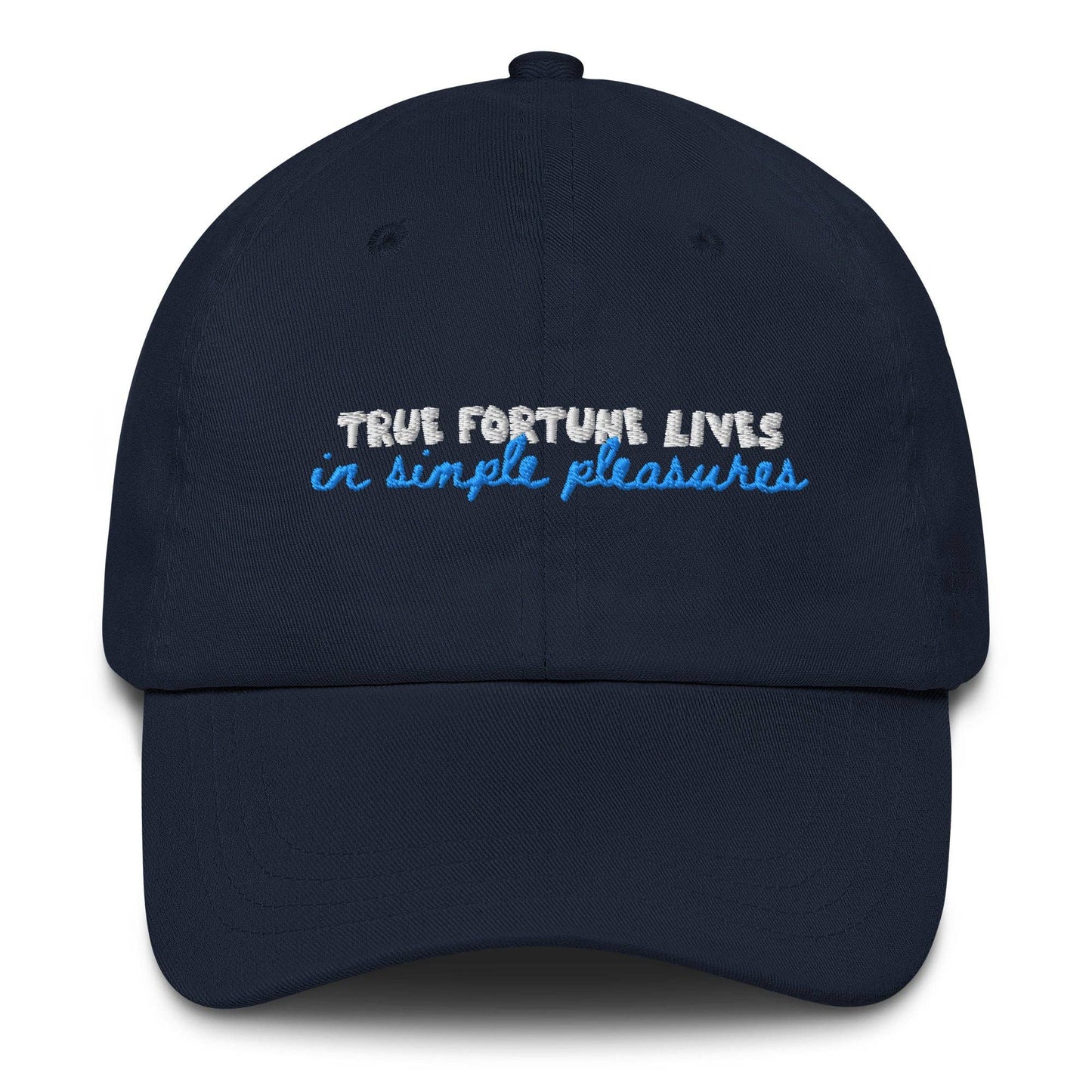 Cappellino baseball ricamato Vera Fortuna
