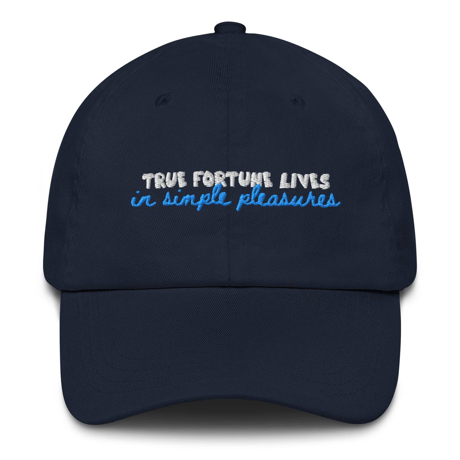 Cappellino baseball ricamato Vera Fortuna