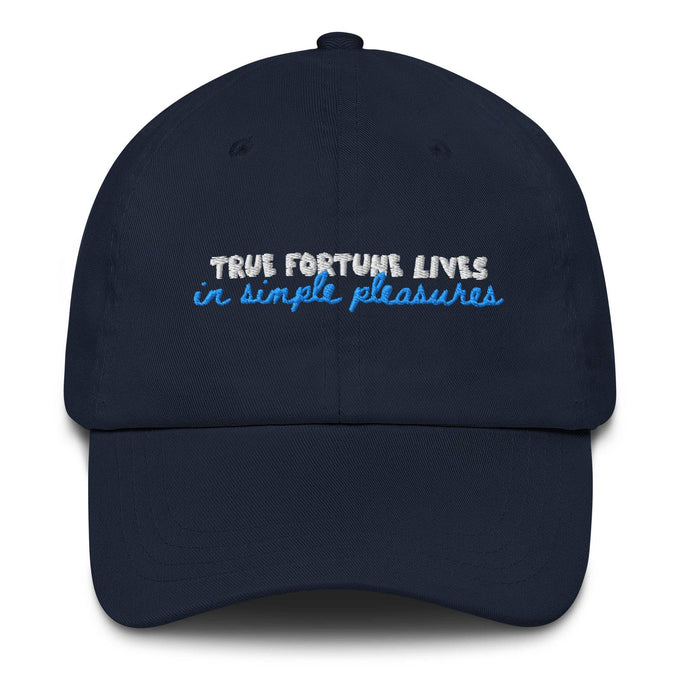 Cappellino baseball ricamato Vera Fortuna