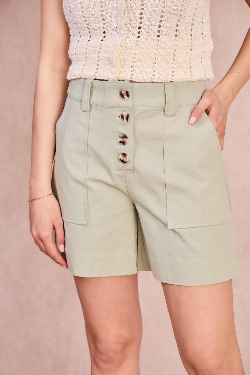 Shorts Prune in cotone