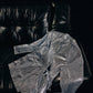 Kimono di paillettes grigio