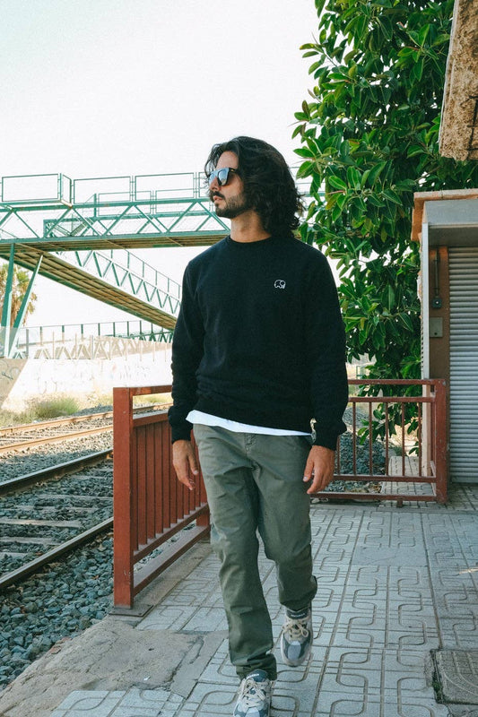 Pantaloni da arrampicata in cotone EcoDye color mentolo