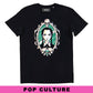 T-shirt Wednesday Addams con grafica Netflix