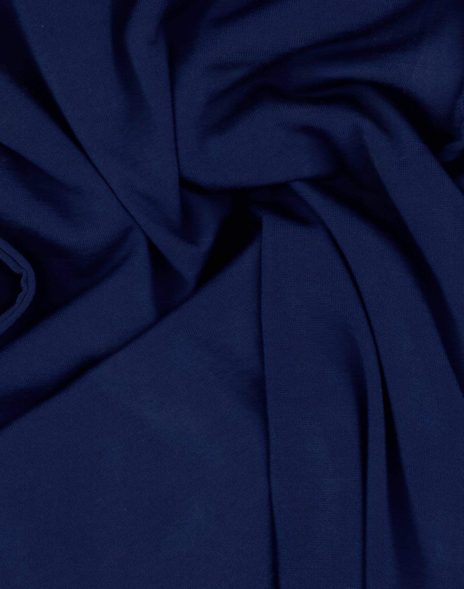 Maglione girocollo a costine in lana merino extra fine 3D