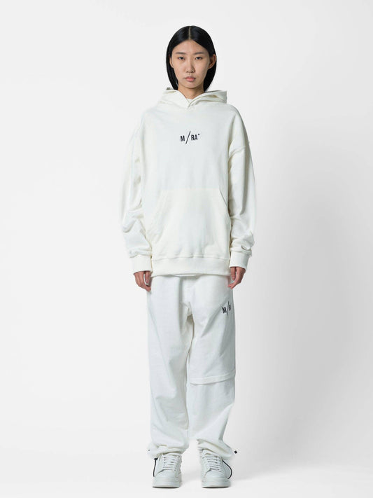 Felpa con cappuccio in cotone con logo