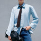 Camicia oversize con maniche a kimono