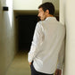 Camicia bianca regular fit da uomo