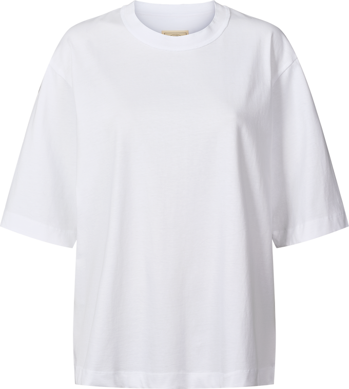 T-shirt oversize Maya in cotone biologico bianca