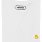 T-shirt Anatra Gialla Ricamata in Cotone Biologico
