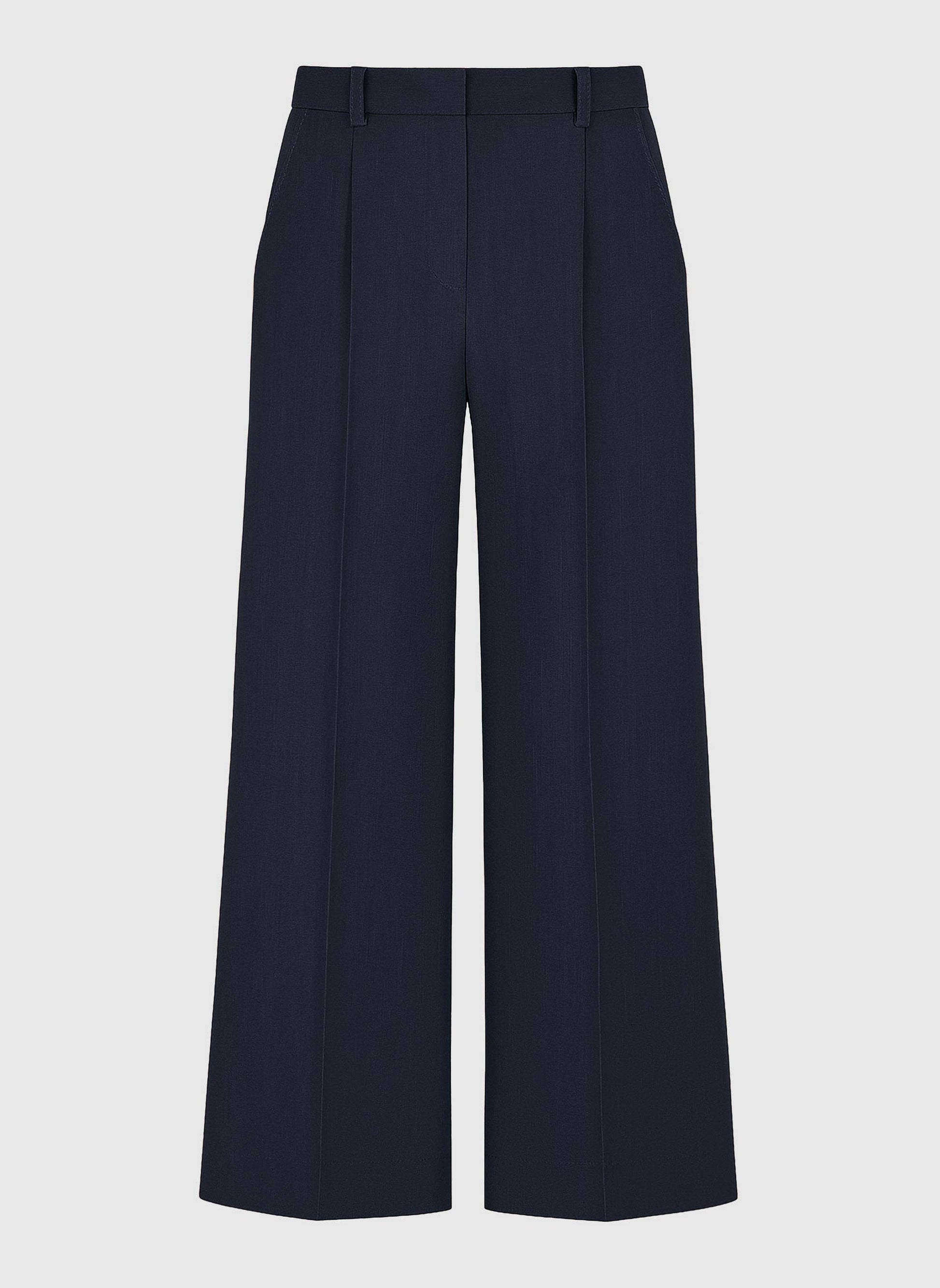 Pantaloni Perly blu marino da donna