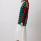 Maglia a righe color block multicolore