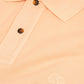 Polo pigmentata essenziale color crema al burro