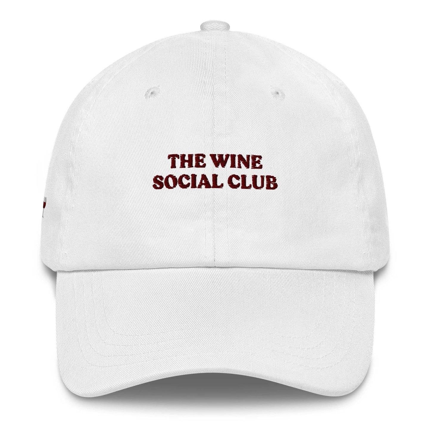 Cappellino da baseball The Wine Social Club ricamato