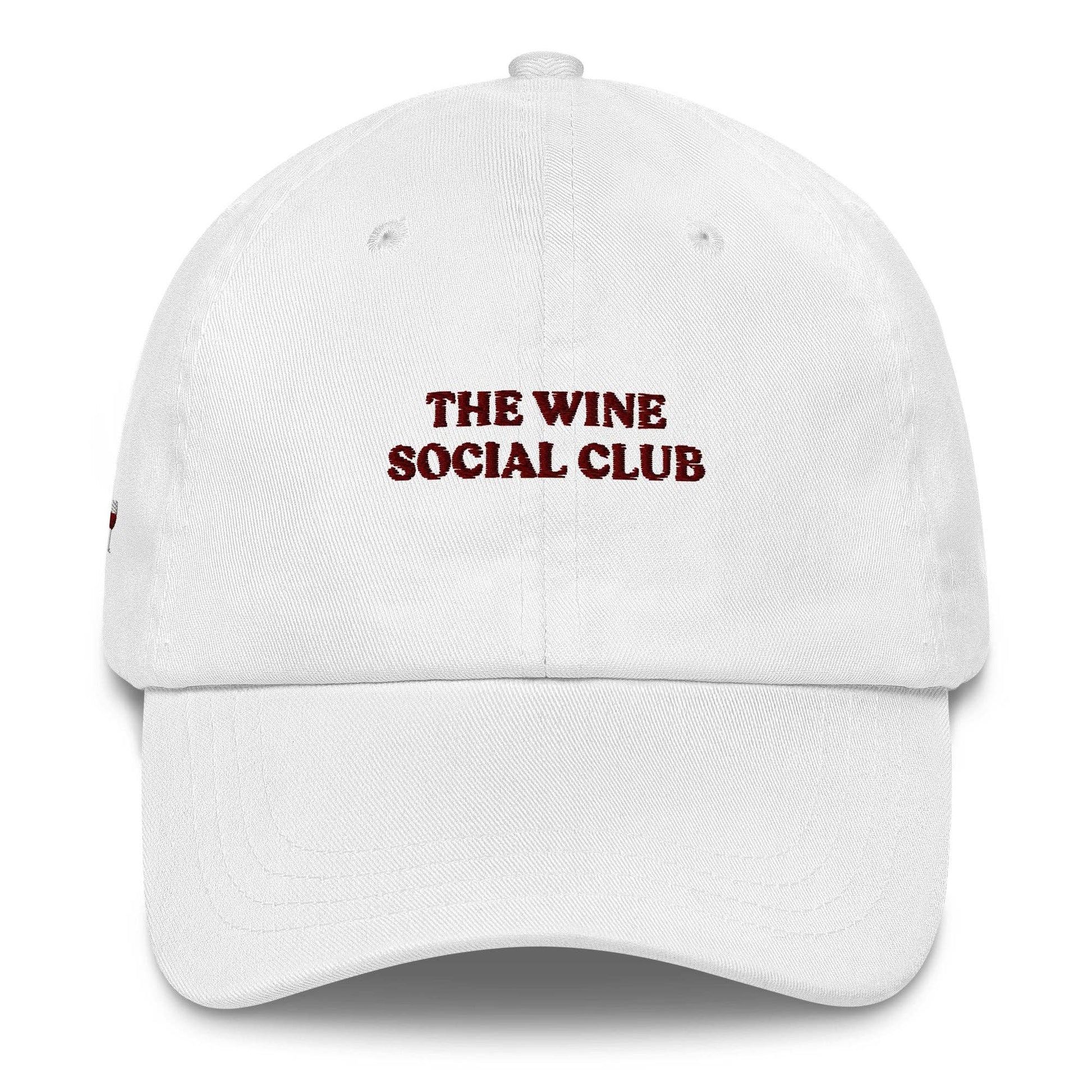 Cappellino da baseball The Wine Social Club ricamato