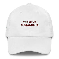 Cappellino da baseball The Wine Social Club ricamato