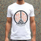 T-shirt unisex Make Pizza Not War in cotone biologico