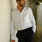 Camicia bianca regular fit da uomo