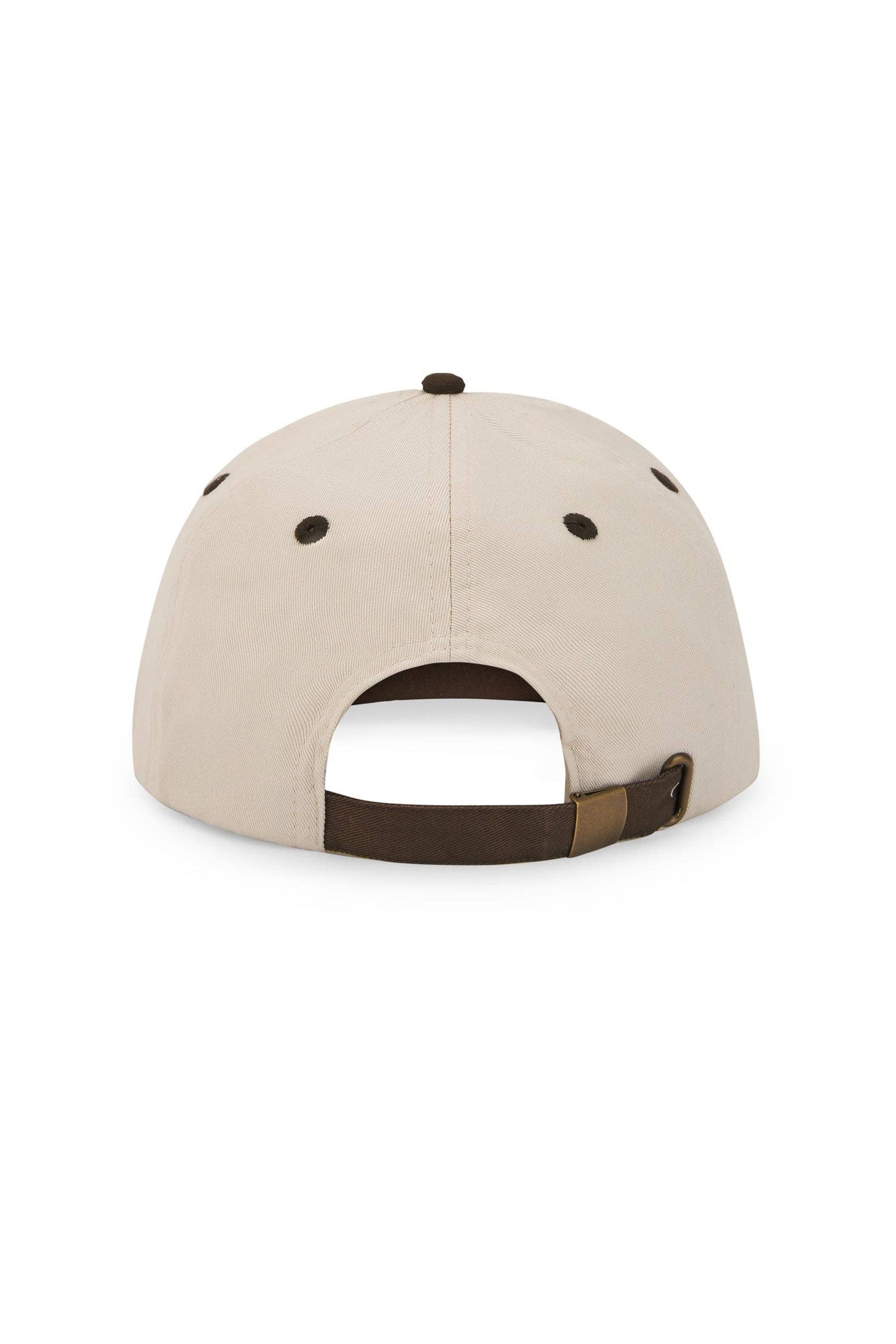 Cappellino vintage con logo ricamato in cotone biologico