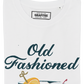 T-shirt grafica Old Fashioned in cotone biologico