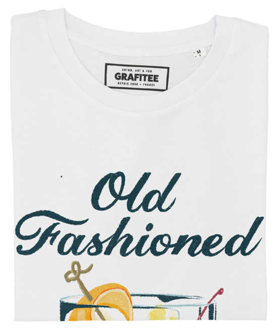 T-shirt grafica Old Fashioned in cotone biologico