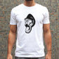 T-shirt unisex Gorilla stile tattoo in cotone biologico