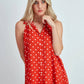 Blusa a pois in viscosa
