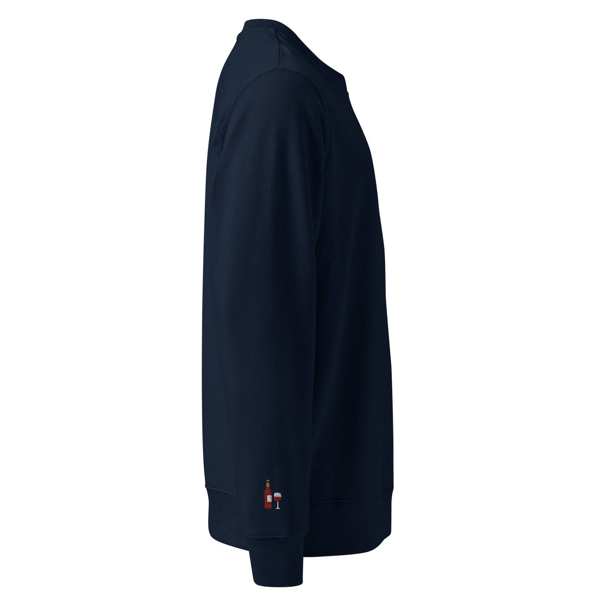 Felpa biologica unisex "More Wine S'il vous plaît"