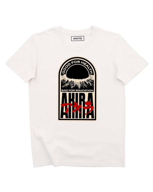 T-shirt Akira con badge ricamato in cotone biologico