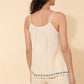 Top Tilda in mussola di cotone con spalline sottili