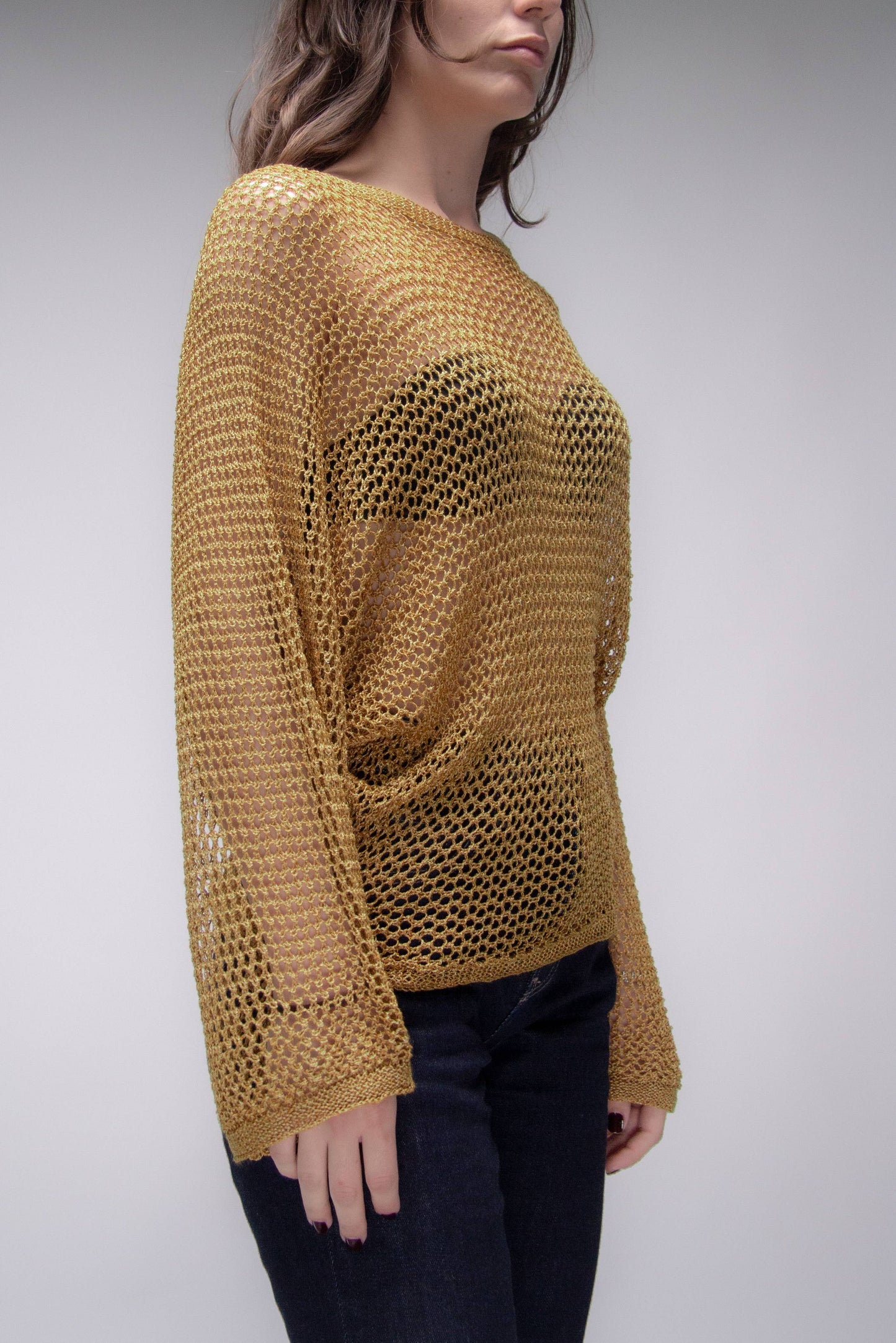 Kimono crochet a maglia 3D
