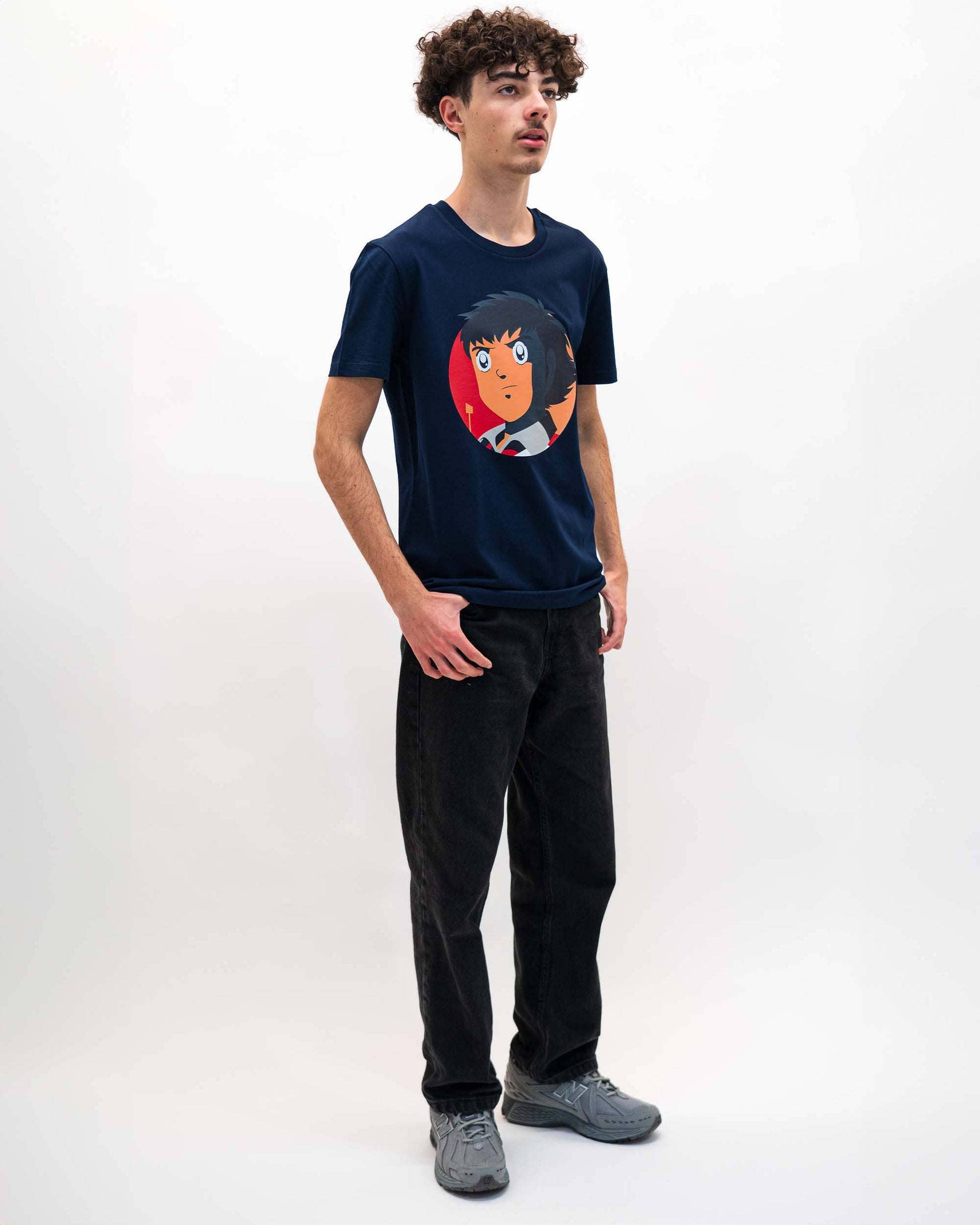 T-shirt unisex con stampa anime giapponese Olivier Atton