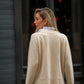 Maglione in lana con scollo a V