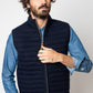 Gilet imbottito uomo Brunch blu marino
