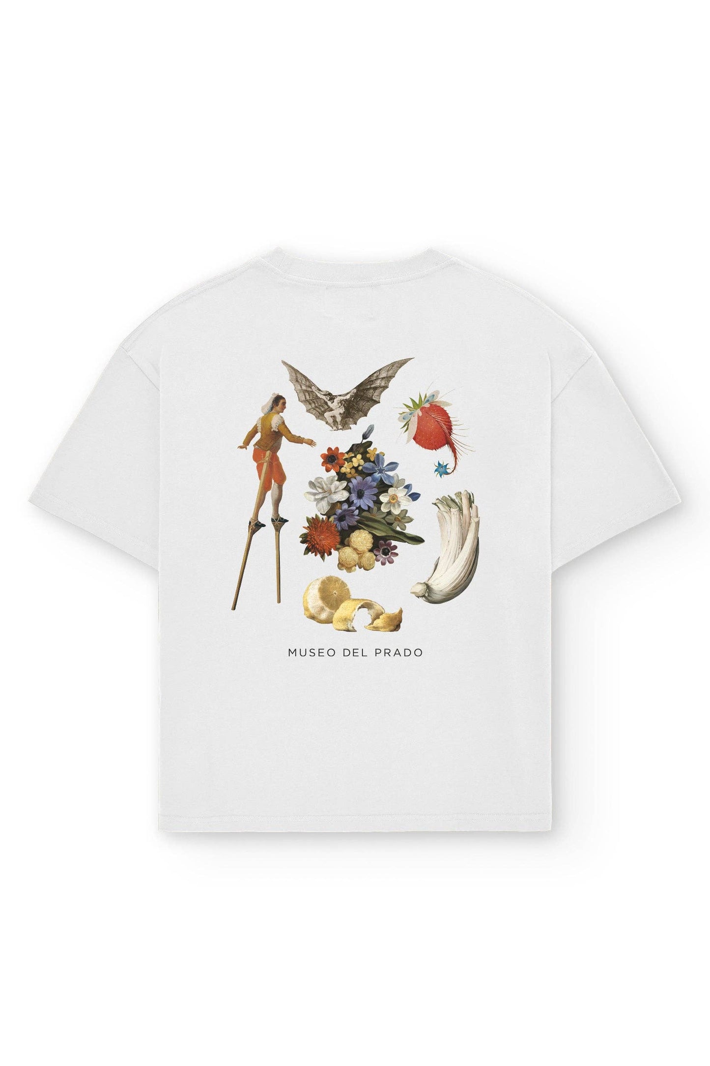 T-shirt Pesce Pipistrello Museo del Prado in cotone biologico
