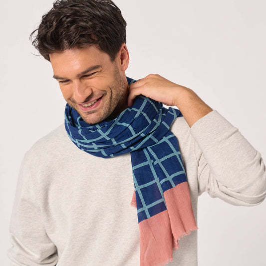 Foulard in cotone biologico Creta