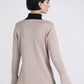 Maglia in Maglia con Scollo Laterale e Manica Lunga